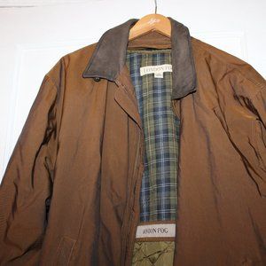London Fog Collared Bomber Jacket